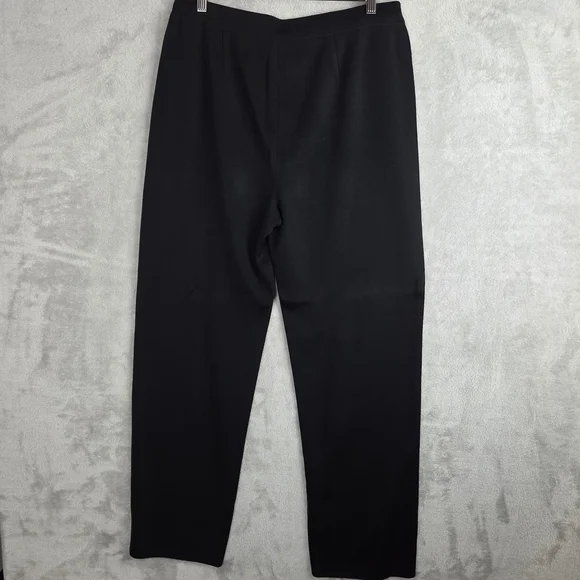 Misook Black Dress Pants Classic Style - Picture 2 of 7